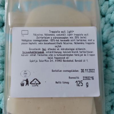Trappista sýr 125 g – Pilos (JEN OSOBNÍ ODBĚR)