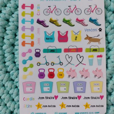 Sanmolepky mix XL – rozšiřující verze diář 2