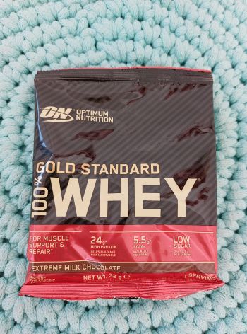 Vzorek proteinu 100% Whey Gold Standard – Optimum Nutrition 30 g (mimořádně mléčná čokoláda)