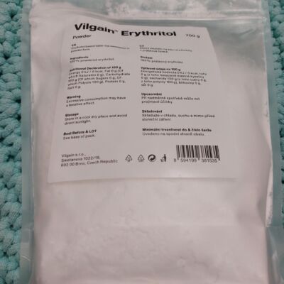 Erythritol práškový (moučka) 700 g – Vilgain