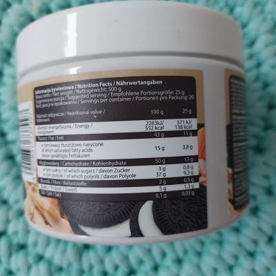 Krém s křupavými sušenkami a mandlemi NUTLOVE Crispy cookie 500 g – Allnutrition