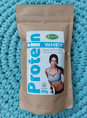 Whey protein BEZ PŘÍCHUTI 200 g  – 4Slim