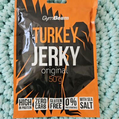 Sušené krůtí maso TURKEY JERKY 50 g – GymBeam