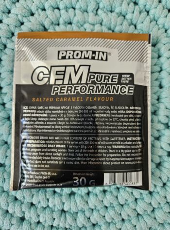 Proteinový prášek CFM (salted caramel) 30 g vzorek – Prom-in