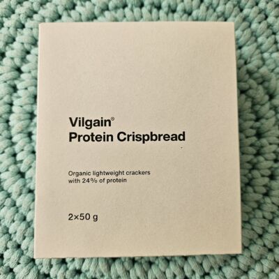Křehké chlebíčky Protein Crispbread BIO 100 g (2 x 50 g) – Vilgain
