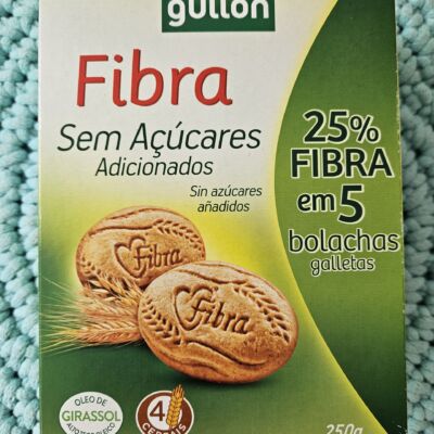 Sušenky Diet fibra (bez přidaného cukru s vysokým obsahem vlákniny) 250 g – Gullón