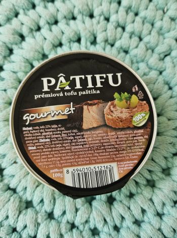 Pátifu = „paštika“ z tofu GOURMET 100 g – Veto