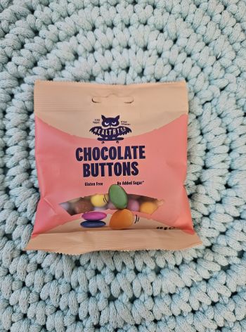 Chocolate Buttons 40 g (lentilky bez přidaného cukru) – HealthyCo