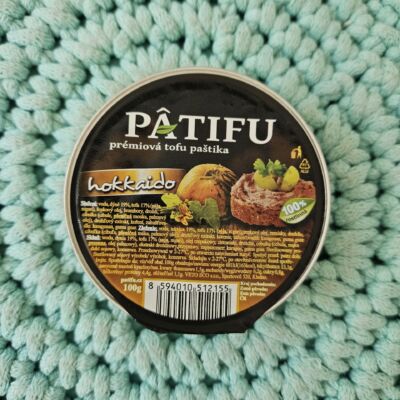 Pátifu = „paštika“ z tofu HOKKAIDO 100 g – Veto
