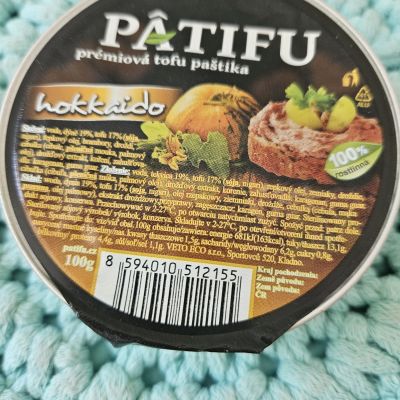 Pátifu = „paštika“ z tofu HOKKAIDO 100 g – Veto