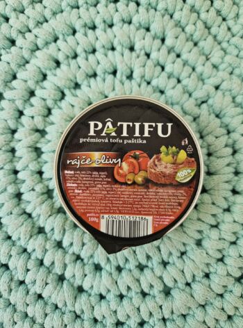 Pátifu = „paštika“ z tofu RAJČE-OLIVY 100 g – Veto