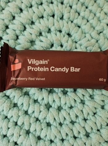 Protein Candy Bar JAHODOVÝ RED VELVET 60 g – Vilgain
