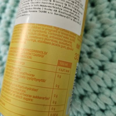 Zero energetický nápoj ANANAS 330 ml – Pandy