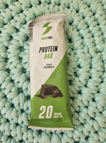 Proteinová tyčinka ČOKO BROWNIE 60 g (slazené erythritolem) – Smartfuel
