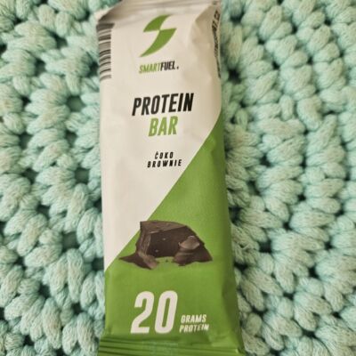 Proteinová tyčinka ČOKO BROWNIE 60 g (slazené erythritolem) – Smartfuel