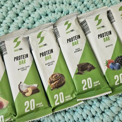 Proteinová tyčinka ČOKO BROWNIE 60 g (slazené erythritolem) – Smartfuel