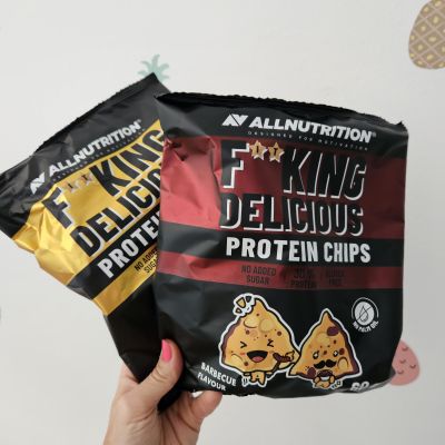 FITKING DELICIOUS PROTEIN CHIPS barbecue = proteinové chipsy 60 g – Allnutrition