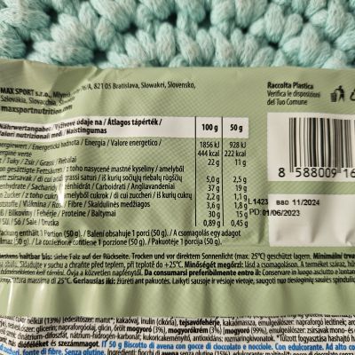 Protein Cookie (lískový oříšek) 50 g  – MaxSport