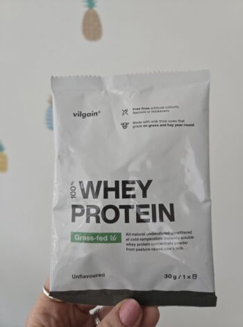 Vilgain Grass-Fed Whey Protein (bez příchuti) – 30 g