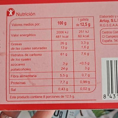 Sušenky s hořkou čokoládou „karty“ Les Tablettes bez přidaného cukru – Carrefour
