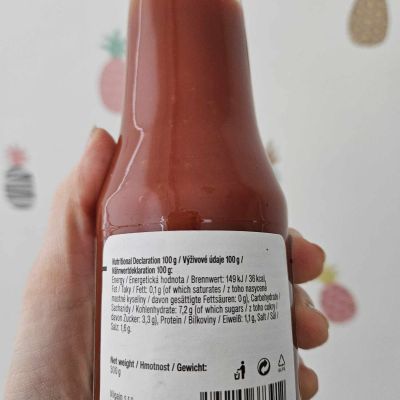 Kečup s nízkým obsahem cukru (jemný) 300 g – Vilgain