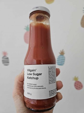 Kečup s nízkým obsahem cukru (jemný) 300 g – Vilgain