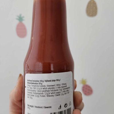 Kečup s nízkým obsahem cukru (pikantní) 300 g – Vilgain
