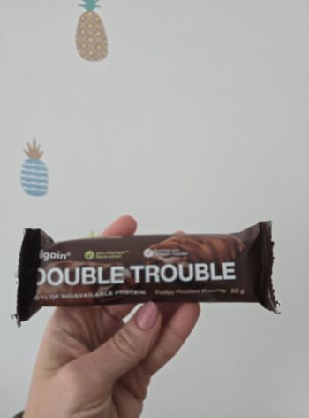 Vilgain Double Trouble Protein Bar (brownie) 55 g – Vilgain