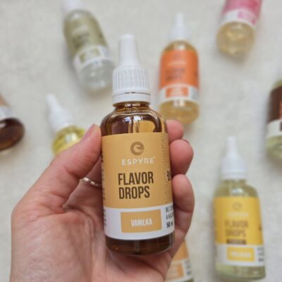 Kapičky bez přidaného cukru Espyre Flavor Drops 50 ml – různé příchutě