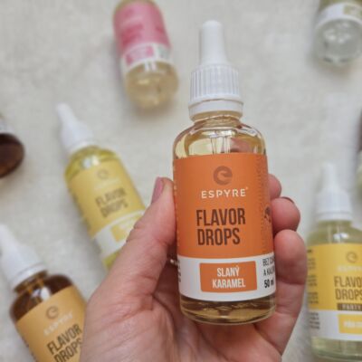 Kapičky bez přidaného cukru Espyre Flavor Drops 50 ml – různé příchutě
