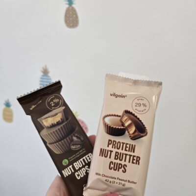 Vilgain Nut Butter Cups BIO ⁠–⁠ čokoládový košíček s ořechovým máslem (3x 13 g)