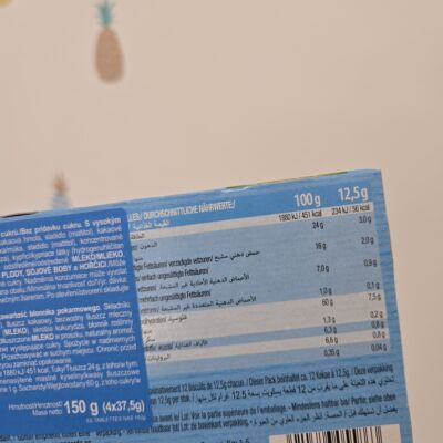 Sušenky bez přidaného cukru s hořkou čokoládou „karty“ 150 g – Gullon