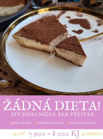 VYVÁŽENÝ INSPIRATIVNÍ JÍDELNÍČEK 7 900 – 8 000 kJ na 14 dní na 4 denní chody