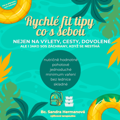 FIT FOOD TRAVEL PACK – inspirativní tipy co s sebou na cesty a výlety