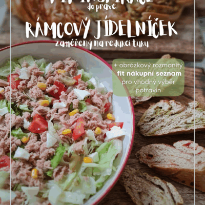 FIT INSPIRACE DO PRAXE = rozmanitý nákupní seznam + vyvážený jednoduchý inspirativní jídelníček na 6 800 – 6 900 kJ